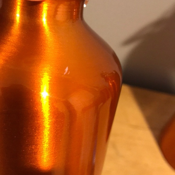 Two Dunkin Donuts Metal Travel Bottle Flask, 23oz - Picture 6 of 6